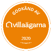 Certifikat av Villaägarna 2021