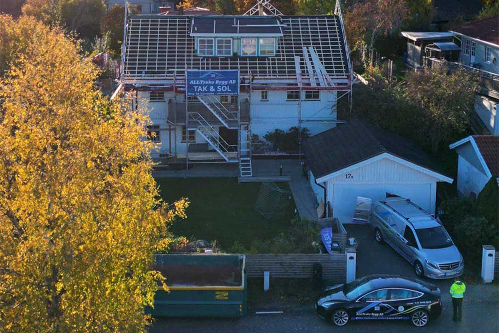 Bygg & Ombyggnation av en villa