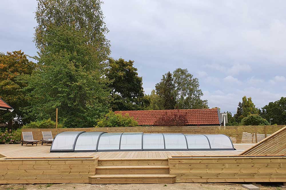 Ett altanprojekt i Tyresö