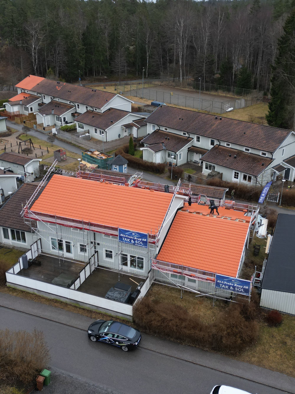 Takrenovering Takrenovering 2 000 kvm
