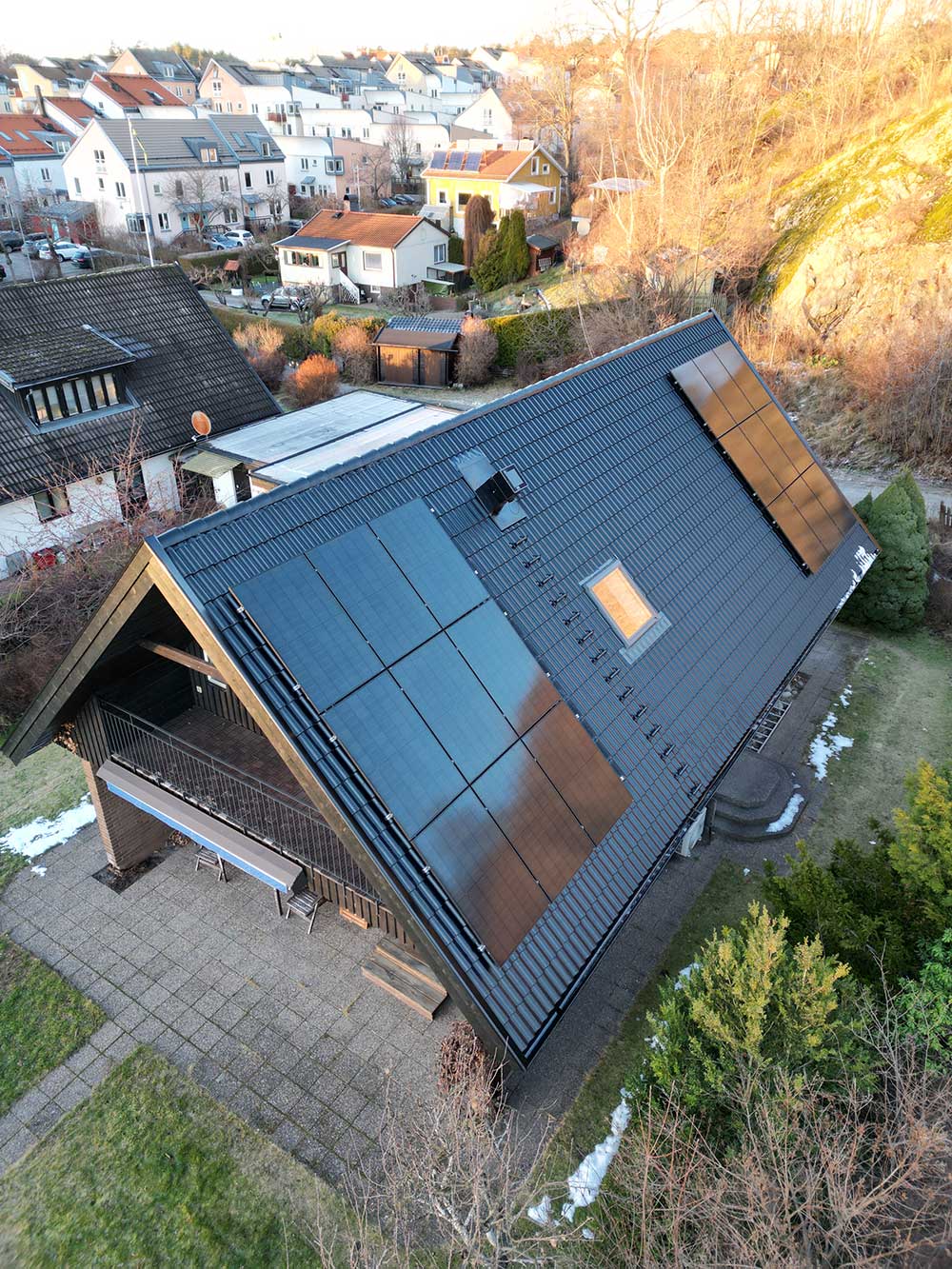 Ombyggnation från balkong till takkupa